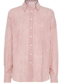 Brunello Cucinelli Shirts Bordeaux