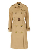 Burberry Double-breasted cotton trench coat
