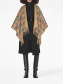 Burberry Reversible Check Wool Cape
