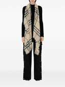 Burberry Check wool scarf