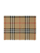 Burberry Check wool and silk scarf