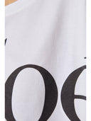 Укороченный топ с логотипом Chloé