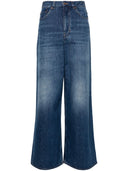 Jeans de pierna ancha en mezclilla Chloé