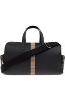 Paul Smith Leather 'Signature Stripe' Trim Holdall
