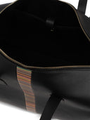 Paul Smith Leather 'Signature Stripe' Trim Holdall
