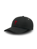 Ami Paris Ami De Coeur cotton baseball cap