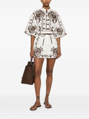 Zimmermann Shirts Ivory