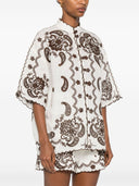 Zimmermann Shirts Ivory