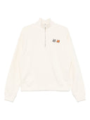 Sudadera de algodón con cremallera de Maison Kitsuné