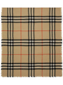 Burberry Check wool scarf
