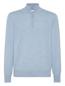 Brunello Cucinelli Sweaters Clear Blue