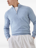 Brunello Cucinelli Sweaters Clear Blue