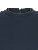 Brunello Cucinelli T-shirts and Polos Blue