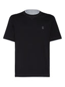 Brunello Cucinelli T-shirts and Polos Blue