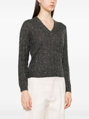 Brunello Cucinelli Sweaters Grey