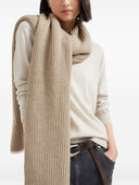 Brunello Cucinelli Ribbed scarf