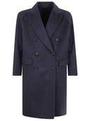 Brunello Cucinelli Coats Blue