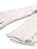Brunello Cucinelli sequin-embellished long gloves