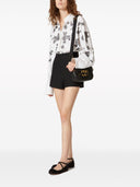 Valentino Garavani Alltime Grainy Calfskin Shoulder Bag