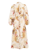 Vestidos beige Zimmermann