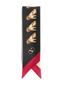 Valentino Garavani Scarf Bandeaux Petit Charles In Silk