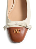 Valentino Garavani Valet Du Roi Ballerina In 25mm Kid