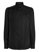 Dolce & Gabbana DG logo martini jacquard shirt