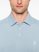 Brunello Cucinelli T-shirts and Polos Clear Blue
