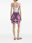 Dolce & Gabbana Maiolica print bustier top