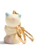 Valentino Garavani Le Chat De La Maison Nylon Bag Charm with Keychain