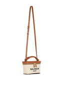 Balmain B-Army canvas vanity case