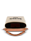 Balmain B-Army canvas vanity case