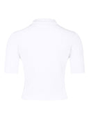 Balmain Ribbed buttoned top