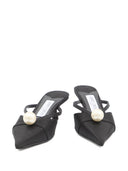 Jimmy Choo 50mm Sana pearl-embellished mules