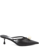 Jimmy Choo 50mm Sana pearl-embellished mules