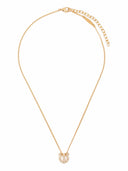 Ferragamo Gancini necklace with strass