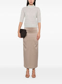 Brunello Cucinelli Skirts Dove Grey