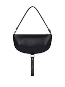 Courreges Pre half-moon leather shoulder bag