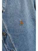 The Attico Shirts Clear Blue