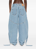 The Attico Jeans Clear Blue