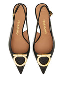 Ferragamo Maxi Gancini slingback