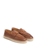 Valentino Garavani Vlogo Signature Calfskin Moccasin
