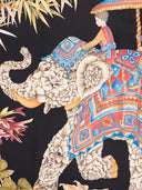 Ferragamo India-print silk scarf