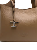 Tod's leather T-detail tote bag