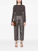 Brunello Cucinelli Trousers Silver