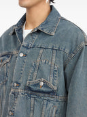 MM6 Maison Margiela Coats Clear Blue