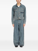 MM6 Maison Margiela Coats Clear Blue