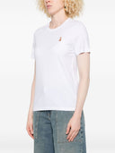 Camiseta Maison Kitsuné Standing Fox con bordado