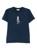 Camiseta con estampado de zorro vestido de Maison Kitsuné