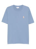 메종 키츠네 MAISON KITSUNE' 티셔츠 및 폴로 클리어 블루
